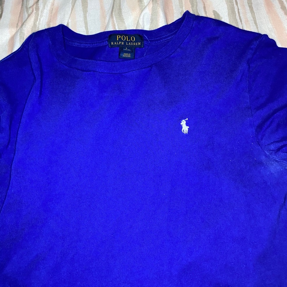 Blue polo